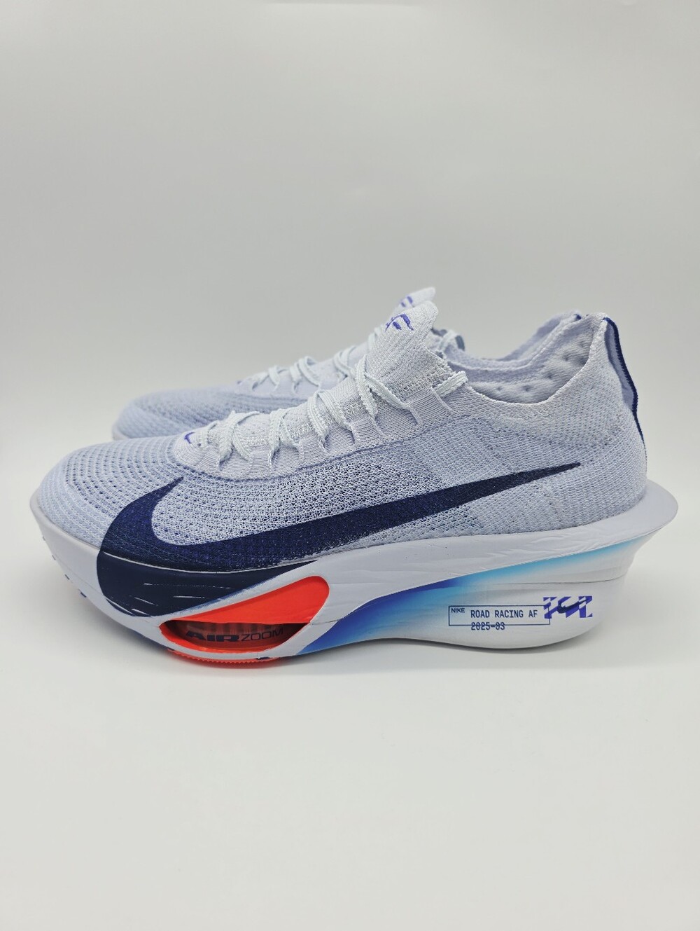 Nike Air Zoom Alphafly Next% 3 Football Grey Blue Void FD8311 001 Men's